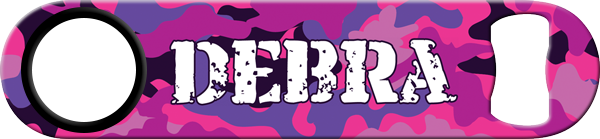 Army Wife Standard Custom Bottle Opener Back