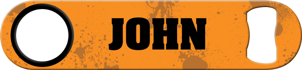 Bad Motherfucker Custom Bottle Opener Back