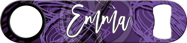 Badass Bitch Standard Custom Bottle Opener Front