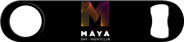 Maya Day Nightclub Standard Custom Bottle Opener Back