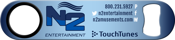 N2 Entertainment Standard Custom Bottle Opener Back