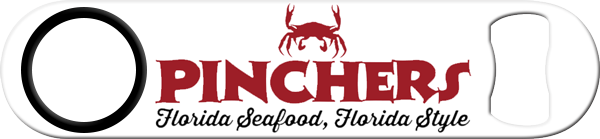 Pinchers Crab Shack Standard Custom Bottle Opener Back