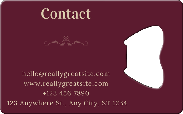 Bartender Contact Business Card Bottle Opener Back