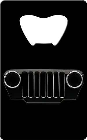 Brutus Card Bottle Opener Front