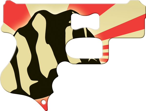Fist Of Fury Gun Bottle Opener Front