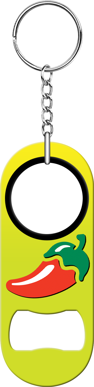 Chilis Restaurant Mini Bottle Opener Front