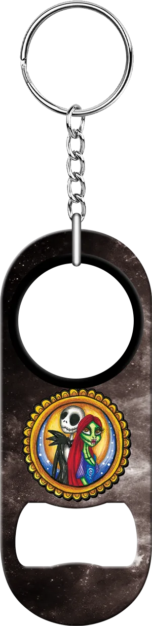 Eat Drink Be Scary Mini Bottle Opener Front