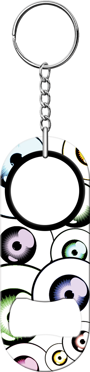 Eye See You Bartender Mini Bottle Opener Back