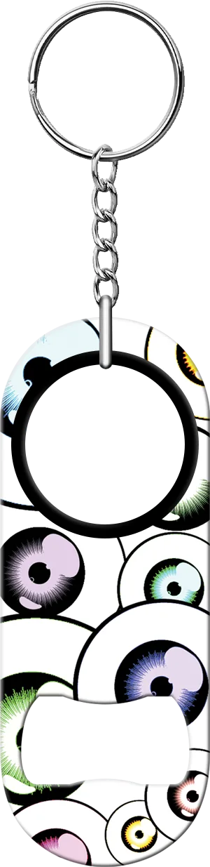 Eye See You Bartender Mini Bottle Opener Back