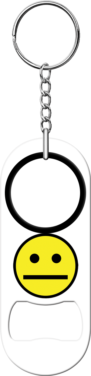 Have A Day Smiley Bartender Mini Bottle Opener Front