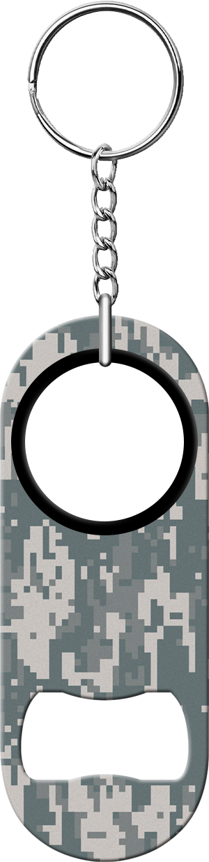 Military Army Bartender Mini Bottle Opener Back