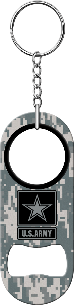 Military Army Bartender Mini Bottle Opener Front