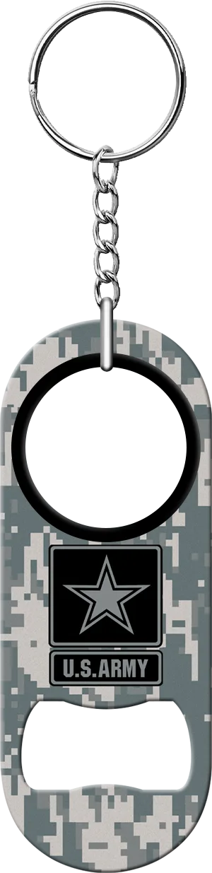 Military Army Bartender Mini Bottle Opener Front