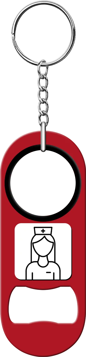 Nurse Cant Treat Stupid Sedate It Bartender Mini Bottle Opener Front