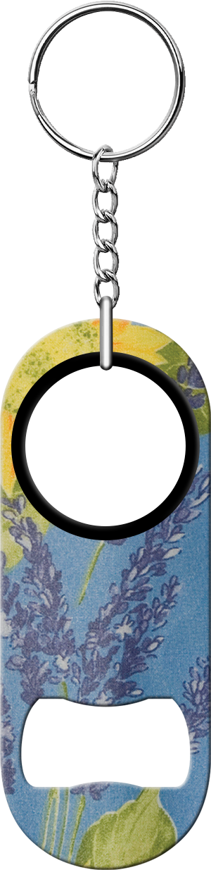 Sunflowers Bartender Mini Bottle Opener Back