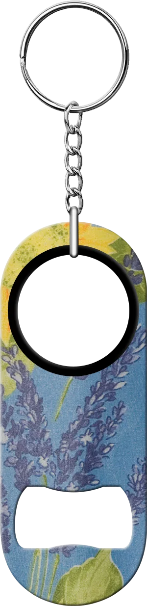 Sunflowers Bartender Mini Bottle Opener Back