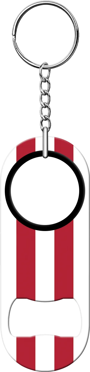 United States Flag Bartender Mini Bottle Opener Back