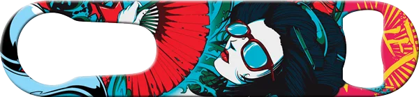 Geisha Pour Spout Remover Custom Bottle Opener Front