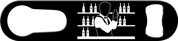 Life Behind Bars Bartender Pour Spout Remover Custom Bottle Opener Back