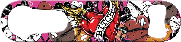 Tattoo Bitch Pour Spout Remover Custom Bottle Opener Back