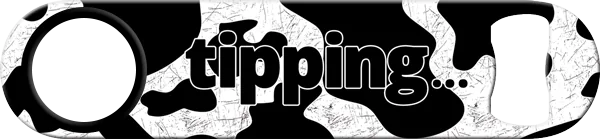 Cow Tipping Custom Bottle Opener Front