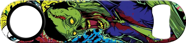 Eye Heart Zombies Custom Bottle Opener Back
