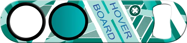 Hover Board Standard Custom Bottle Opener Front
