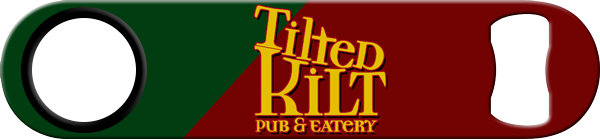 Tilted Kilt Standard Custom Bottle Opener Back