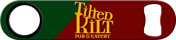 Tilted Kilt Standard Custom Bottle Opener Back