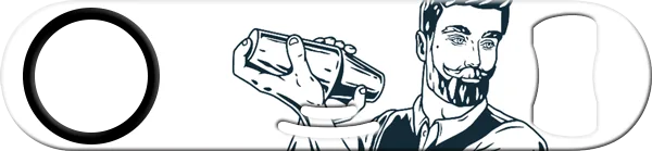 Bartender Strainer Bottle Opener Front