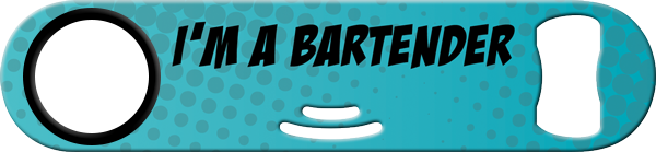 Bartender Superpower Strainer Bottle Opener Front