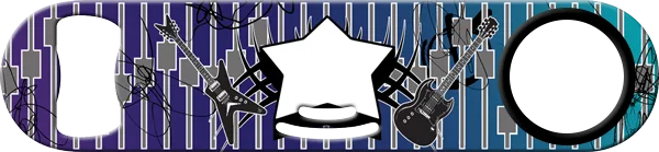 Rockstar Bartender Strainer Bottle Opener Back