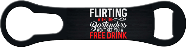 Flirting With Bartender Vrod Bottle Opener Front