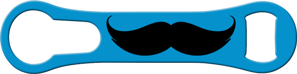 Free Mustache Ride Vrod Bottle Opener Front