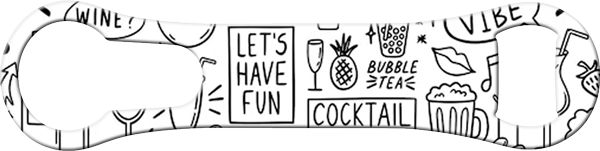 Fun Cocktail Bartender Vrod Bottle Opener Front