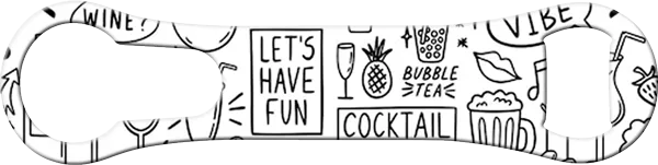 Fun Cocktail Bartender Vrod Bottle Opener Front