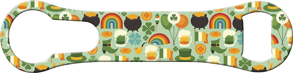 Saint Paddys Day Bartender Vrod Bottle Opener Back