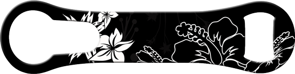 Tropical Flora Vrod Bartender Bottle Opener Back