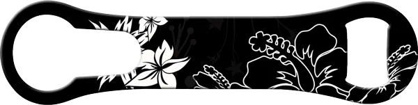 Tropical Flora Vrod Bartender Bottle Opener Back