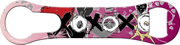 Xoxo Bartender Vrod Bottle Opener Front