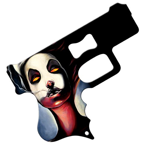 Artist series gun bottle openers
