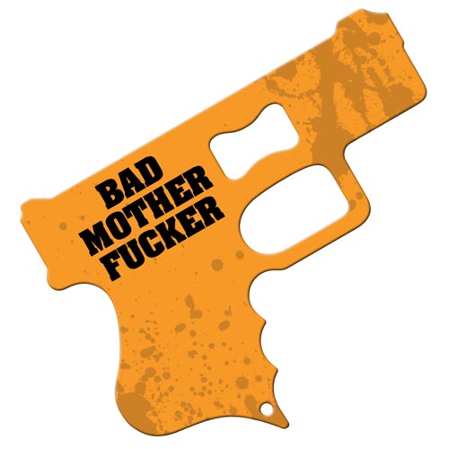 Hardcore and badass gun bottle openers