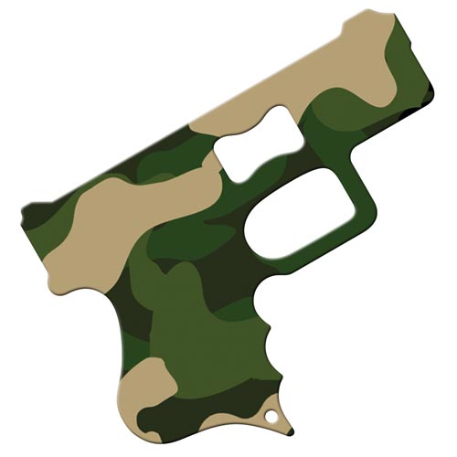Military armed forces gun bottle openers