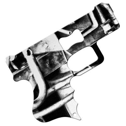 All designed gun bottle openers
