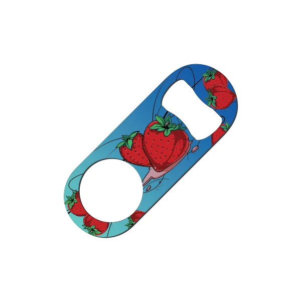 Pre-designed mini bartender bottle openers