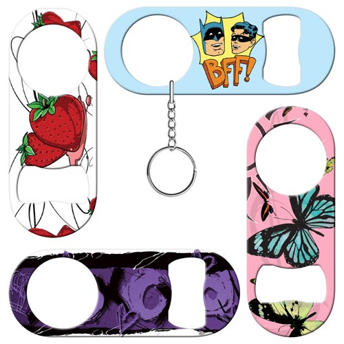 All designed mini bottle openers