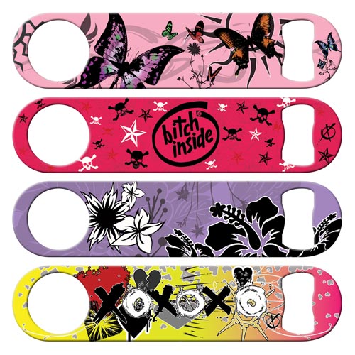 Cute and girly standard bottle openers