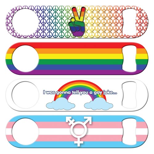 LGBTQ plus standard bottle openers