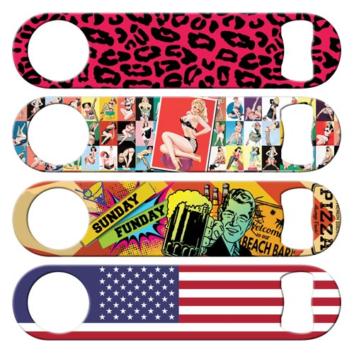 All standard designed bottle openers