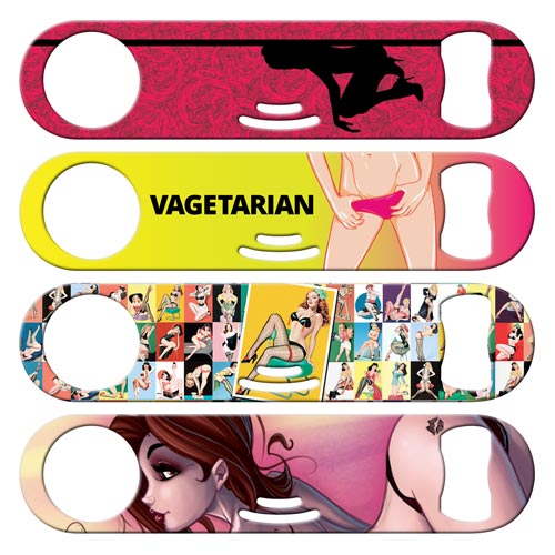 Sexy designs cocktail strainer bottle openers